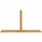 Ekena Millwork Portland Rough Sawn Timber Gable Bracket, Western Red Cedar, 108"W x 58"H x 6"D x 6"F, 13/12 Pitch GBW108X58X0606POR00RWR - alternate 1